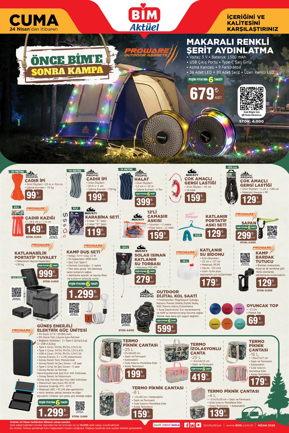 bim 24 nisan 2026 katalog kamp malzemeleri 1. bölüm