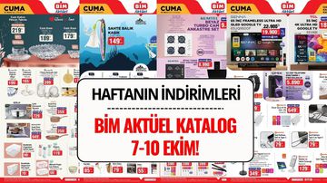 BİM 7-10 Ekim 2025 Aktüel Ürünler Kataloğu: Bu Hafta Hangi Ürünler İndirimde?