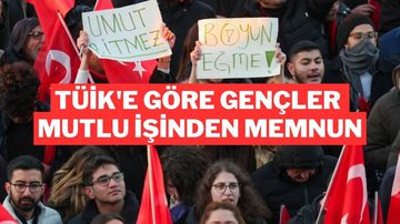 TÜİK'e Göre Gençlerin Yüzde 79,6’sı İşinden Memnun