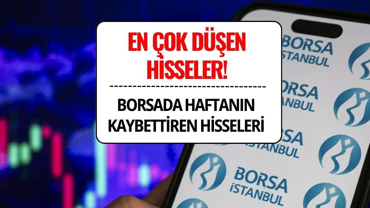 Borsada Bu Hafta En Çok Kaybettiren 10 Hisse (2–6 Şubat)