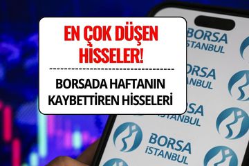 Borsada Bu Hafta En Çok Kaybettiren 10 Hisse (2–6 Şubat)