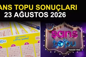 Şans Topu Sonuçları 23 Ağustos 2026