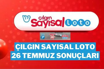26 Temmuz Cumartesi Çılgın Sayısal Loto Sonuçları Açıklandı! Kazandıran Numaralar ve Sorgulama Ekranı