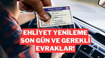 Ehliyet Yenileme Ücreti ve Gerekli Evraklar 2025: Eski Tip Sürücü Belgesi Son Geçerlilik Tarihi ve Yeni Ücret