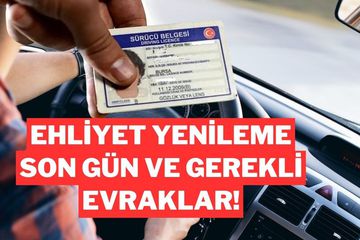 Ehliyet Yenileme Ücreti ve Gerekli Evraklar 2025: Eski Tip Sürücü Belgesi Son Geçerlilik Tarihi ve Yeni Ücret