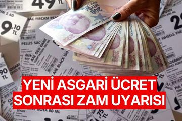 Bakanlık’tan Yeni Asgari Ücret Sonrası Zam Uyarısı