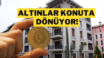 Altın Satan Konut Alıyor: Gayrimenkul Satışında Günlük Rekor