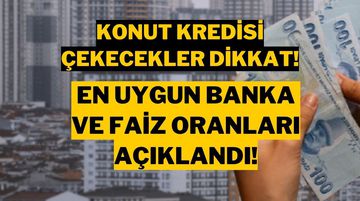 Nisan 2025 Güncel Konut Kredisi Faiz Oranları: 1 Milyon TL ve 3 Milyon TL İçin Ödeme Planları