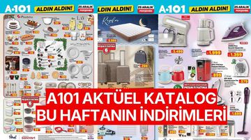 A101 Aktüel Katalog 25 Aralık 2025: Bu Hafta Hangi Ürünler İndirimde?