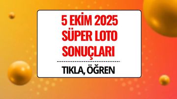 5 Ekim 2025 Süper Loto Sonuçları Açıklandı: Kazandıran Numaralar ve Sorgulama Ekranı
