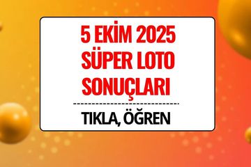 5 Ekim 2025 Süper Loto Sonuçları Açıklandı: Kazandıran Numaralar ve Sorgulama Ekranı