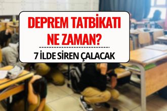 Deprem Tatbikatı Ne Zaman? İşte 7 İlde Siren Uyarısı