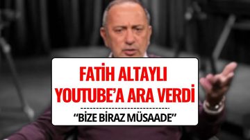 Tutuklu Gazeteci Fatih Altaylı Youtube Programına Ara Verdi!
