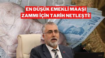 En Düşük Emekli Maaşı Zammı İçin Tarih Belli Oldu