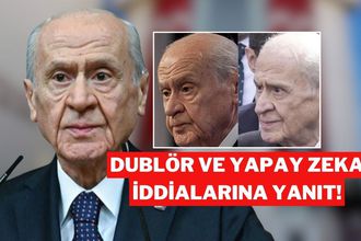 Devlet Bahçeli'den Dublör ve Yapay Zeka İddialarına Tepki
