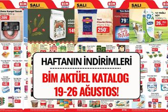 BİM 19-26 Ağustos 2025 Aktüel Kataloğu: Bu Hafta Hangi Ürünler İndirimde?