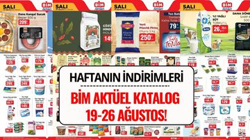 BİM 19-26 Ağustos 2025 Aktüel Kataloğu: Bu Hafta Hangi Ürünler İndirimde?