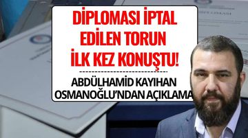 Sahte Diploma İddiası: Abdülhamid Kayıhan Osmanoğlu Sessizliğini Bozdu!
