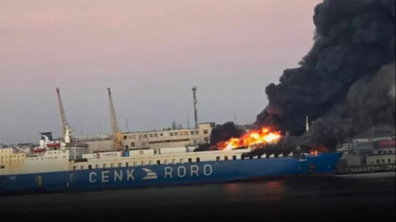 Ukrayna Hattındaki Türk Gemisi Vuruldu