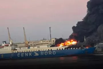 Ukrayna Hattındaki Türk Gemisi Vuruldu