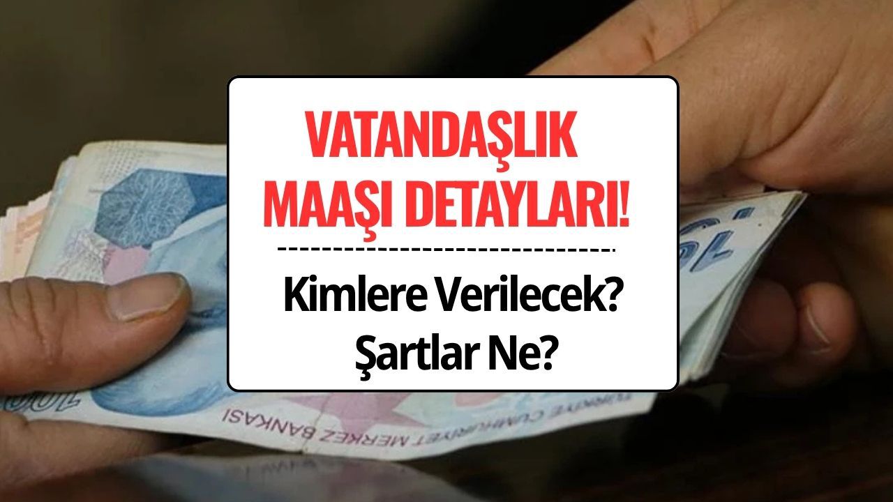 Vatandaşlık Maaşı 2026: Kimlere Verilecek, Şartları Ne? Ne Kadar Olacak?