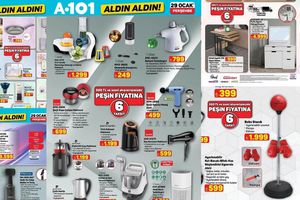 A101 Aktüel Katalog 29 Ocak 2026 | A101’de Bu Hafta Neler Var?