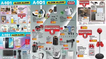 A101 Aktüel Katalog 29 Ocak 2026 | A101’de Bu Hafta Neler Var?