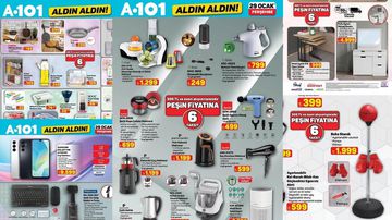 A101 Aktüel Katalog 29 Ocak 2026 | A101’de Bu Hafta Neler Var?