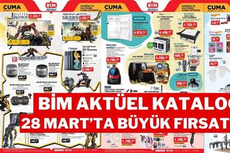 BİM 28 Mart Aktüel Ürünler Kataloğu Yayımlandı: BİM'de de Bu Hafta İndirim Fırsatları!