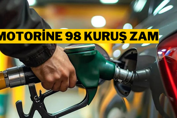 Motorine Zam Geldi: 22 Nisan'dan İtibaren Geçerli Olacak Yeni Fiyatlar Belli Oldu