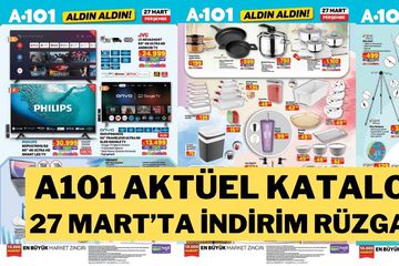 A101 27 Mart 2025 Aktüel Katalog İndirimleri: Bu Hafta Hangi Ürünler İndirimde?