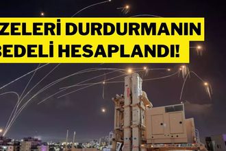 İsrail Demir Kubbesi'nin Günlük Maliyeti Ortaya Çıktı!