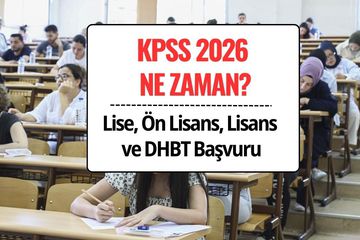 KPSS 2026 Ne Zaman? Lise, Ön Lisans, Lisans ve DHBT Başvuru–Sınav Tarihleri Açıklandı