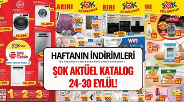Şok Aktüel Ürünler 24-30 Eylül 2025 Kataloğu: Şok Market’te Bu Hafta İndirimde Neler Var?