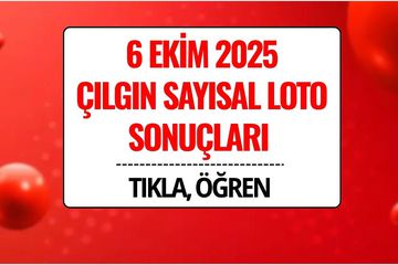 6 Ekim 2025 Çılgın Sayısal Loto Sonuçları Açıklandı: 231 Milyon TL Devretti!