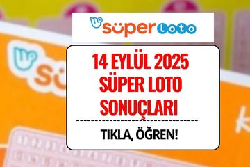 Süper Loto Sonuçları 14 Eylül 2025 | Milli Piyango Süper Loto Çekiliş Sorgulama Ekranı