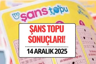 Şans Topu Sonuçları 14 Aralık 2025 | Büyük İkramiye Tek Kişiye Çıktı