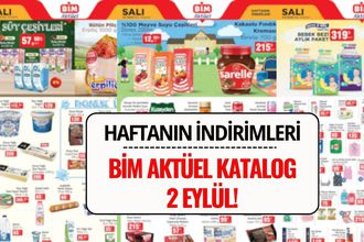 BİM 2 Eylül 2025 Aktüel Kataloğu: Bu Hafta Hangi Ürünler İndirimde?