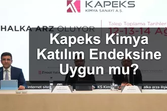 Kapeks Kimya Katılım Endeksine Uygun mu? KPEKS Caiz mi?