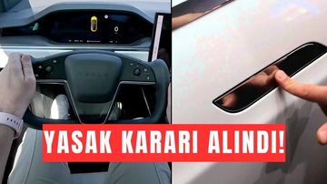 Yarım Direksiyon ve Gömme Kapı Kolu Yasaklanıyor