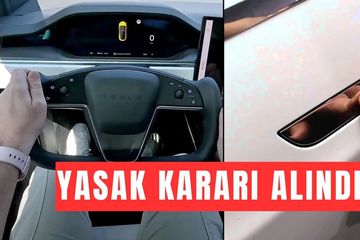 Yarım Direksiyon ve Gömme Kapı Kolu Yasaklanıyor