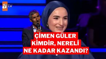 Çimen Gülen Kimdir, Nereli? Babası YKS Çıkışında Çiçekle Karşıladı, Milyoner'de Ne Kadar Kazandı?