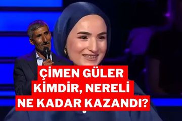 Çimen Gülen Kimdir, Nereli? Babası YKS Çıkışında Çiçekle Karşıladı, Milyoner'de Ne Kadar Kazandı?