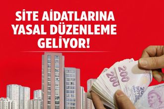 Site Aidatlarındaki Artışa Yasal Fren Geliyor
