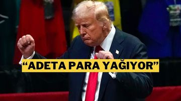 Trump, Gümrük Vergilerinden Elde Edilen Günlük Kazancı Açıkladı: "Adeta Para Yağıyor"