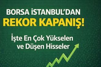 Borsa İstanbul'dan Rekor Kapanış: En Çok Yükselen ve Düşen Hisseler (06.01.2026)