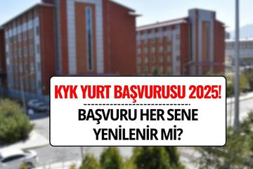 KYK Yurt Başvurusu 2025: Yurt Başvurusu Kaç Kere Yapılır, Her Sene Yenilenir mi?
