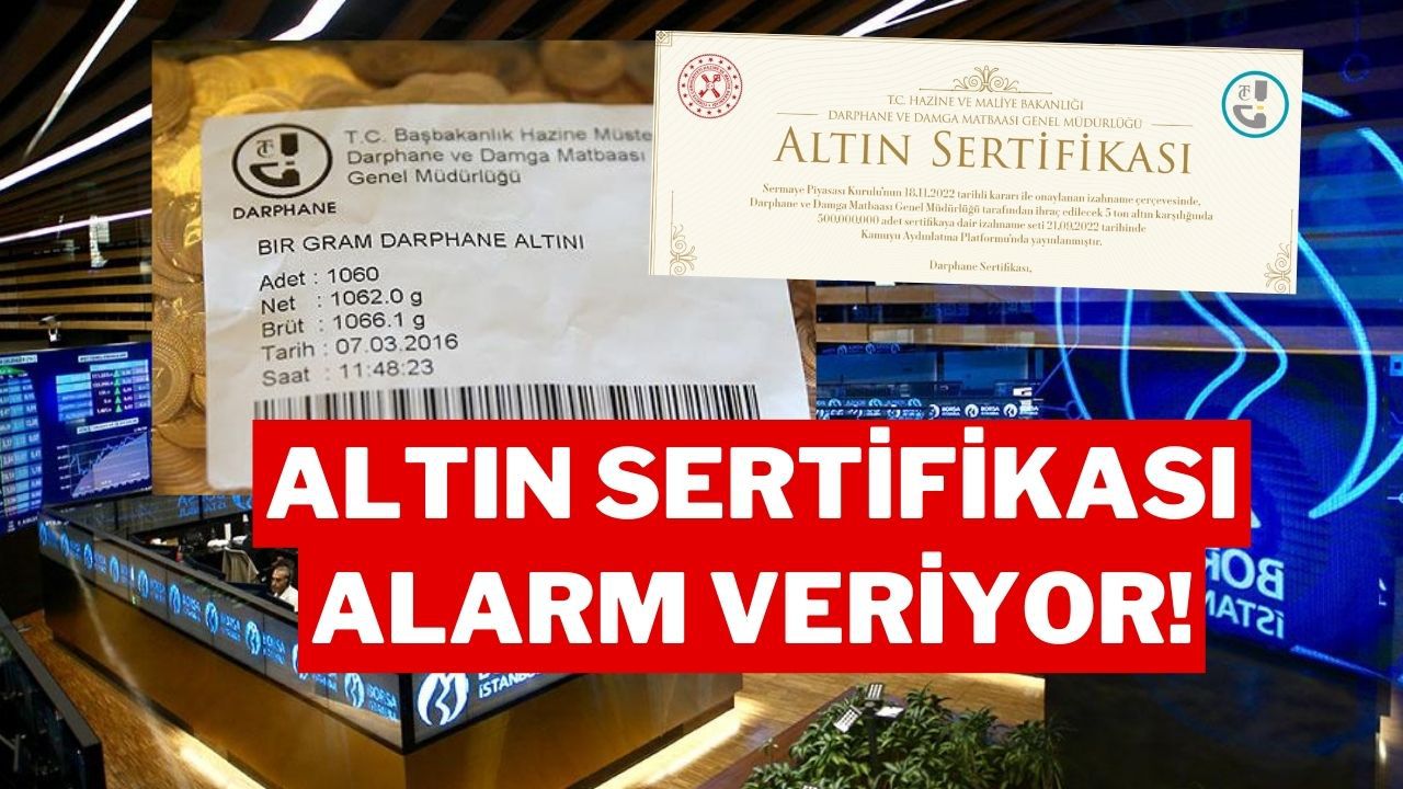 Altın Sertifikasında Rekor Makas: ALTINS1 Tutanlar Zarar Riskiyle Karşı Karşıya Kalabilir!