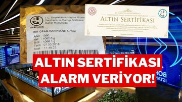 Altın Sertifikasında Rekor Makas: ALTINS1 Tutanlar Zarar Riskiyle Karşı Karşıya Kalabilir!