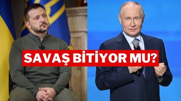 Ateşkes Sinyali: Zelenski ve Putin'den Karşılıklı Görüşme Mesajları